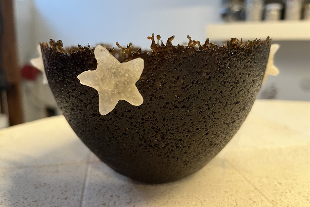 vormsmelten en pâte de verre