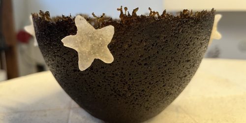 vormsmelten en pâte de verre